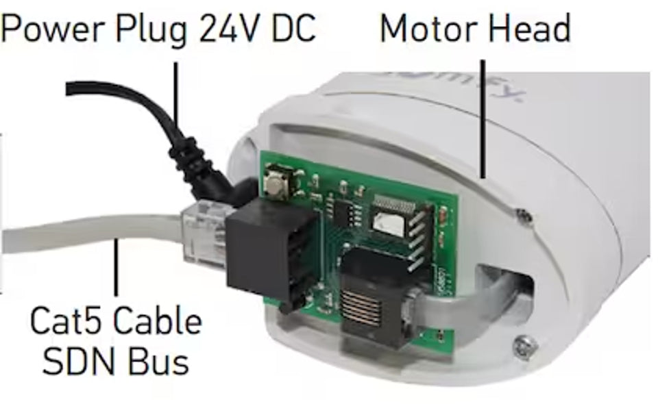 Somfy SDN To Dry Contact Interface For Glydea