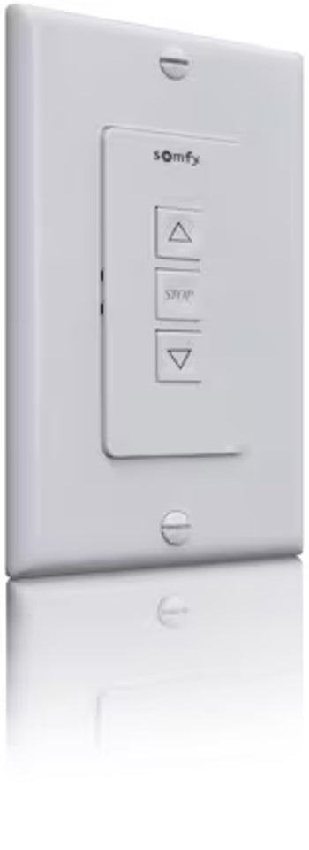 Somfy Single Push Button Switch Stationary