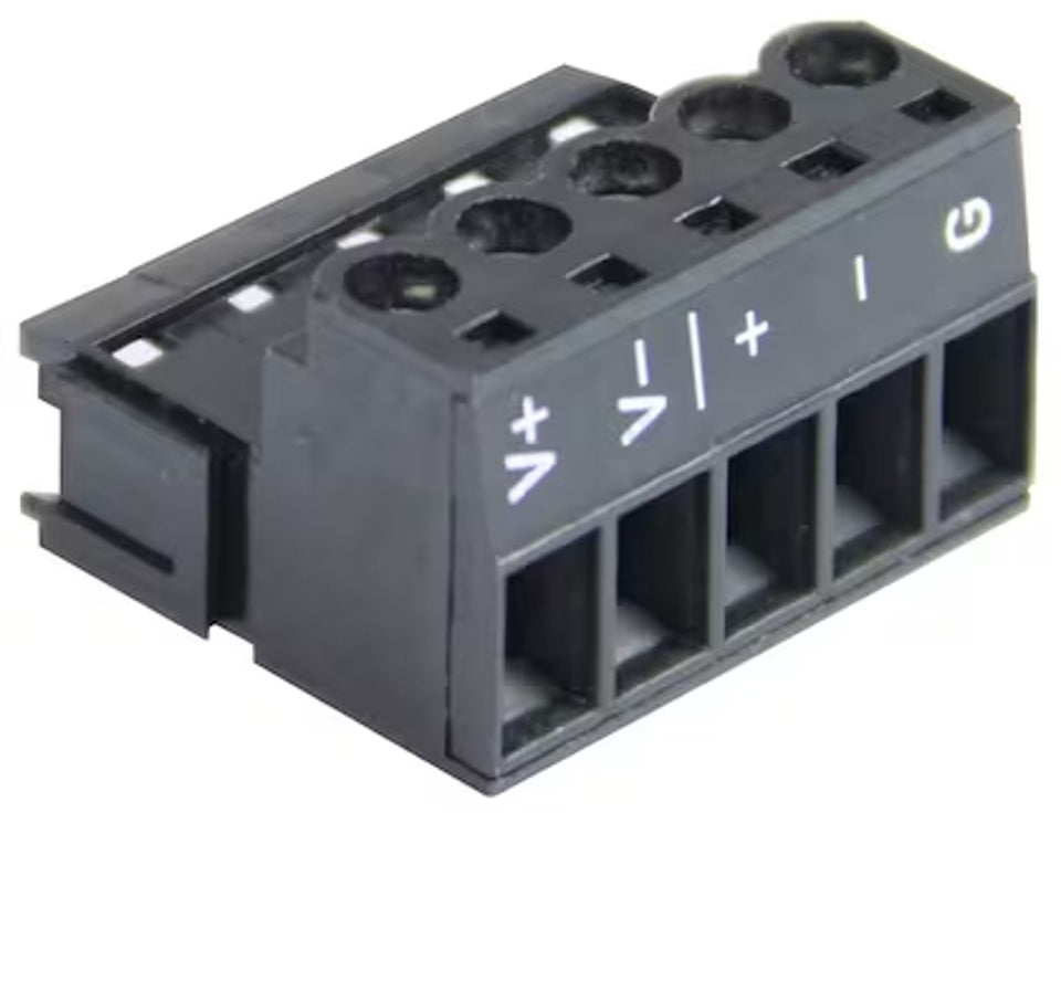 SDN Weidmuller 5 position Male Field Installable Connector