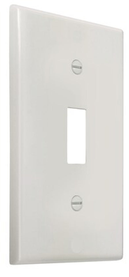 Somfy Plastic Toggle Switchplate (White or Ivory)