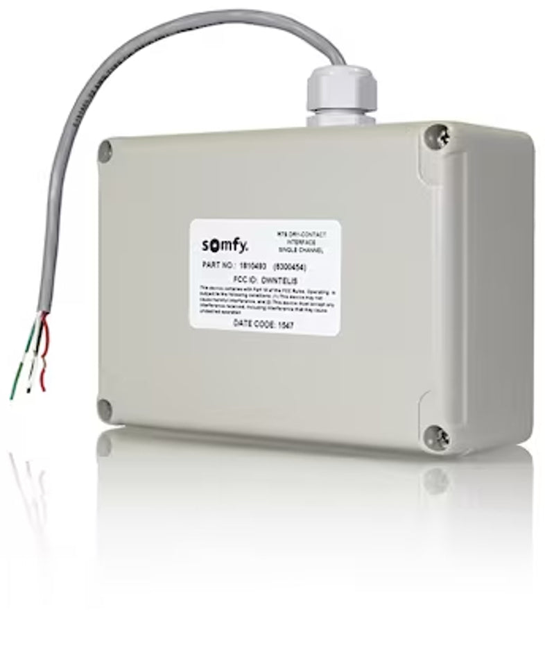 Somfy Dry Contact RTS Interface 1 Channel