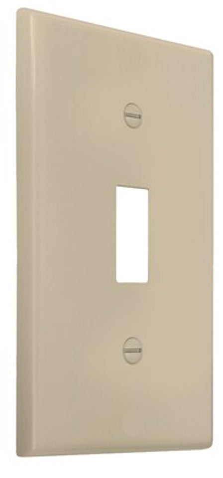 Somfy Plastic Toggle Switchplate (White or Ivory)