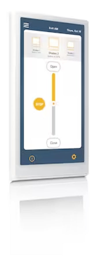 PoE Touch Panel Room Controller White